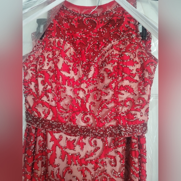Red Primavera Formal Dress - Picture 7 of 8
